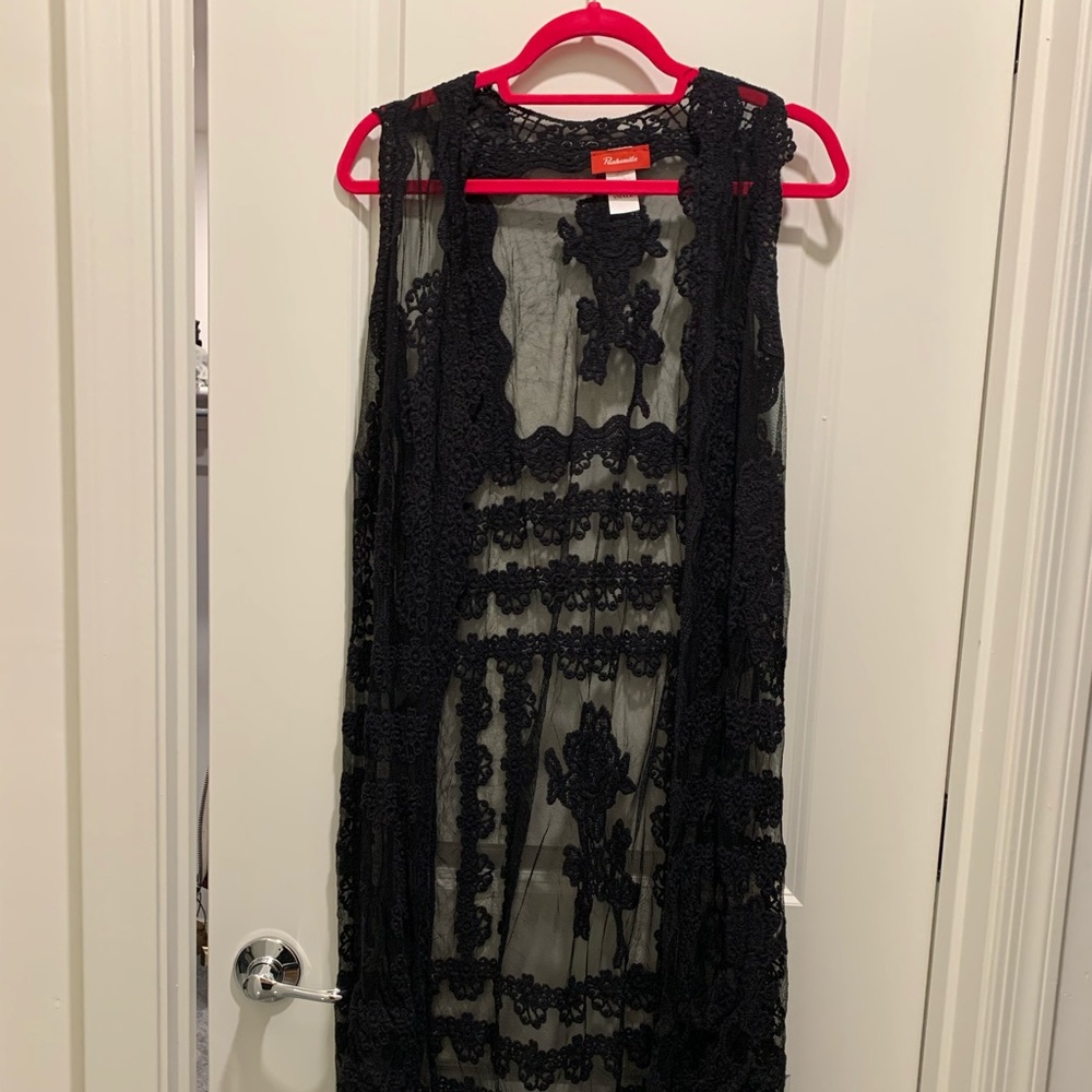 Black Lace Shaw